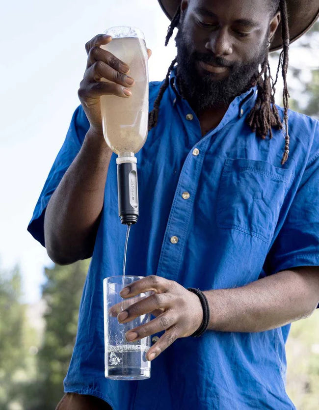 „LifeStraw Peak Series“ membranos mikrofiltro keitimas