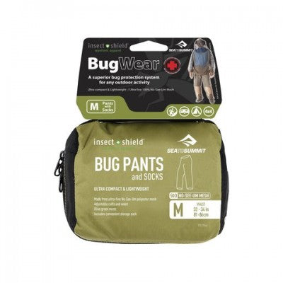 Sea To Summit Bug Pants koos sokkidega oliiviõli