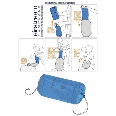 Sea To Summit Comfort Light apšiltintas oro kilimėlis moterims