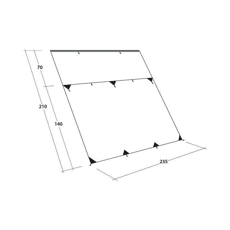 Outwell Hillcrest tentas