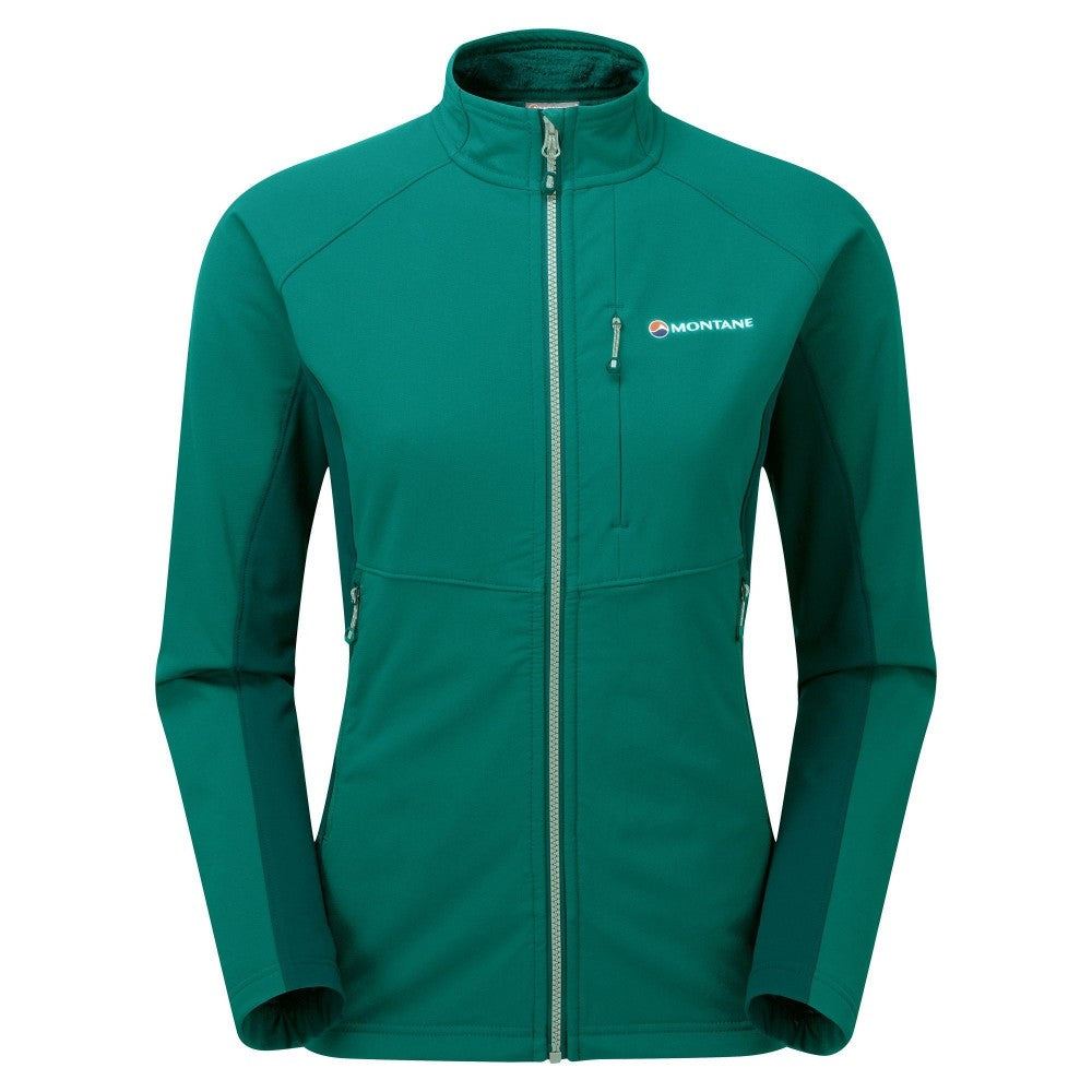 Moteriška kriptoninė Softshell striukė Montane