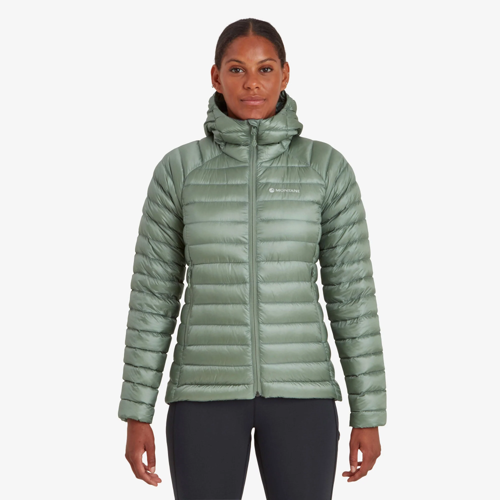 Montane moteriška Pūkinė striukė su gobtuvu Anti-Freeze Packable Hooded Pūkinė Jacket