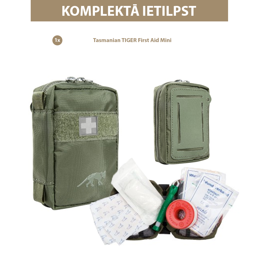 Hädaolukorra kott (täielik komplektatsioon) (puuduliku apteegiga)