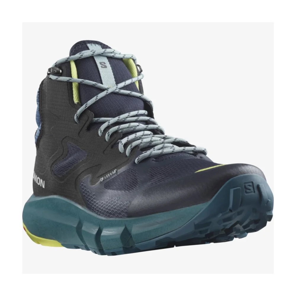 SALOMON apavi Predict Hike Mid GTX dark blue/blue/yellow