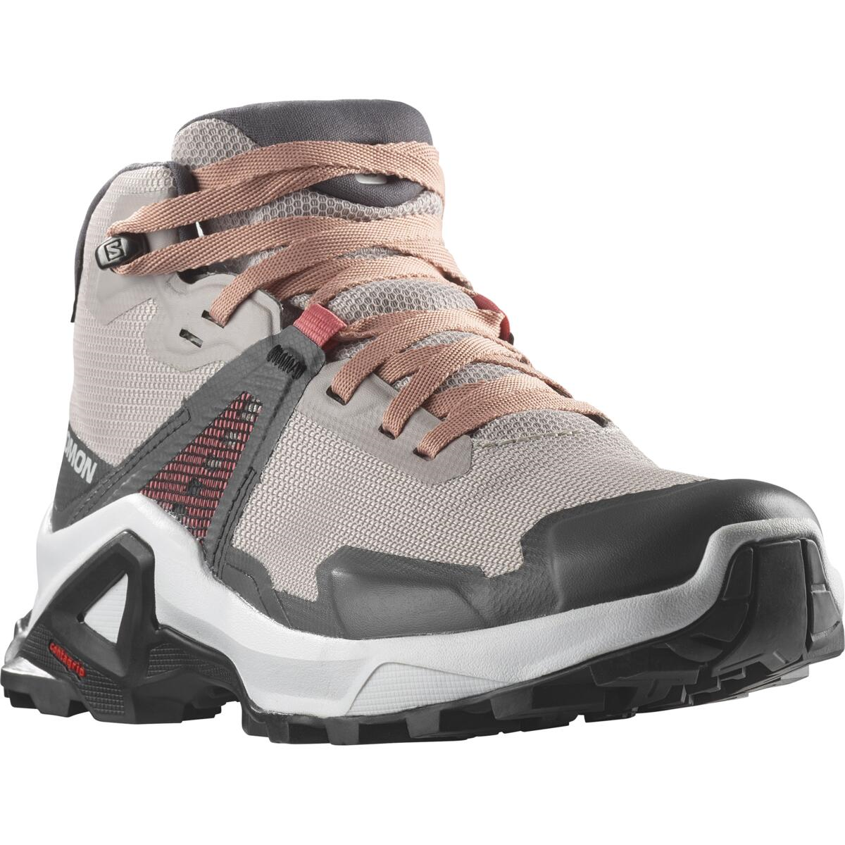 SALOMON apavi X Raise Mid GTX J white/grey/pink