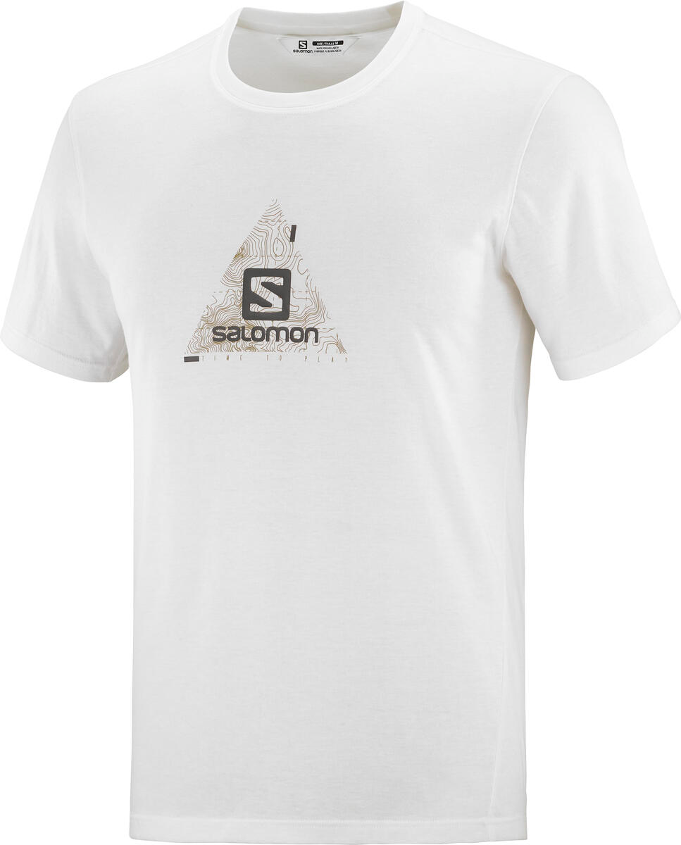 SALOMON T-krekls Explore Blend Tee white