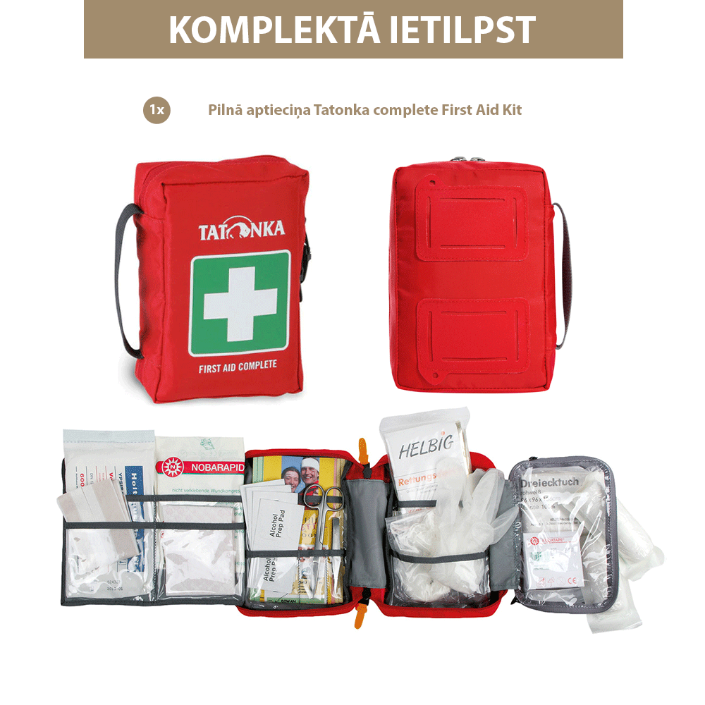 M - TAC Ārkārtas gadījumu soma (Pilnā komplektācija) - DABAI.LV