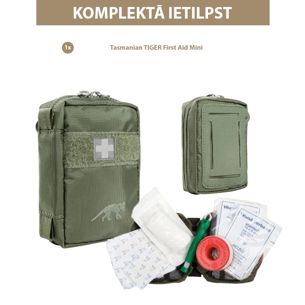 M - TAC Ārkārtas gadījumu soma (Pilnā komplektācija)(Ar nepilno aptieciņu) - DABAI.LV