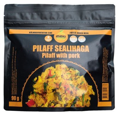 MEKI Plovs ar cūkgaļu 110g - DABAI.LV