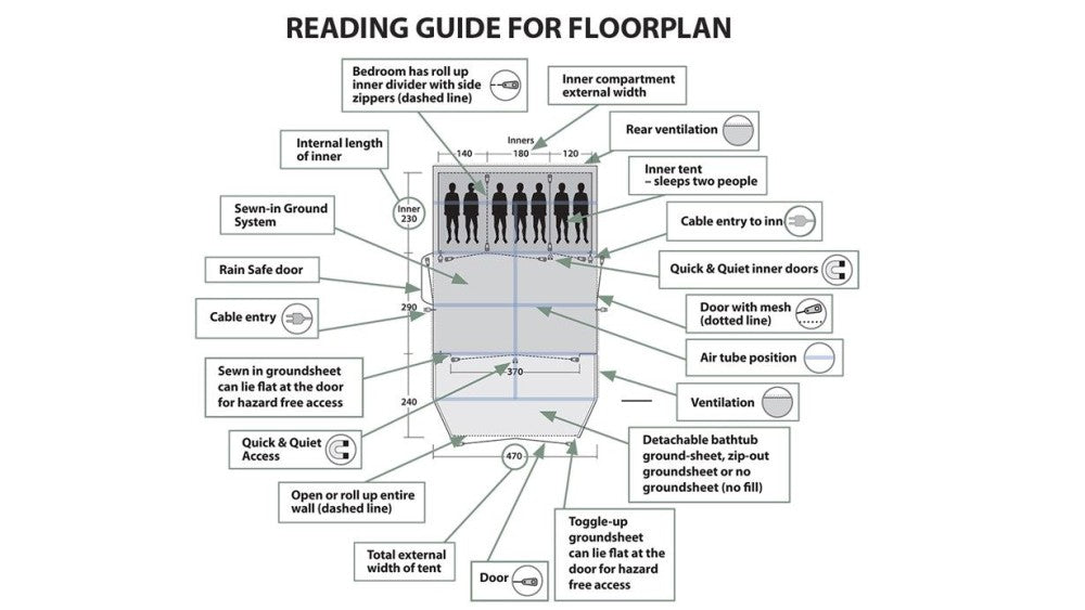 NOMA: Outwell Cloud 5 2022 - DABAI.LV