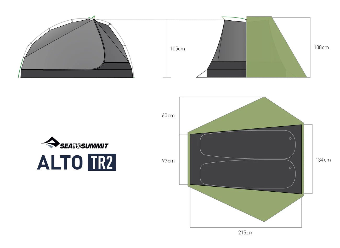 Sea To Summit Alto TR2 - DABAI.LV
