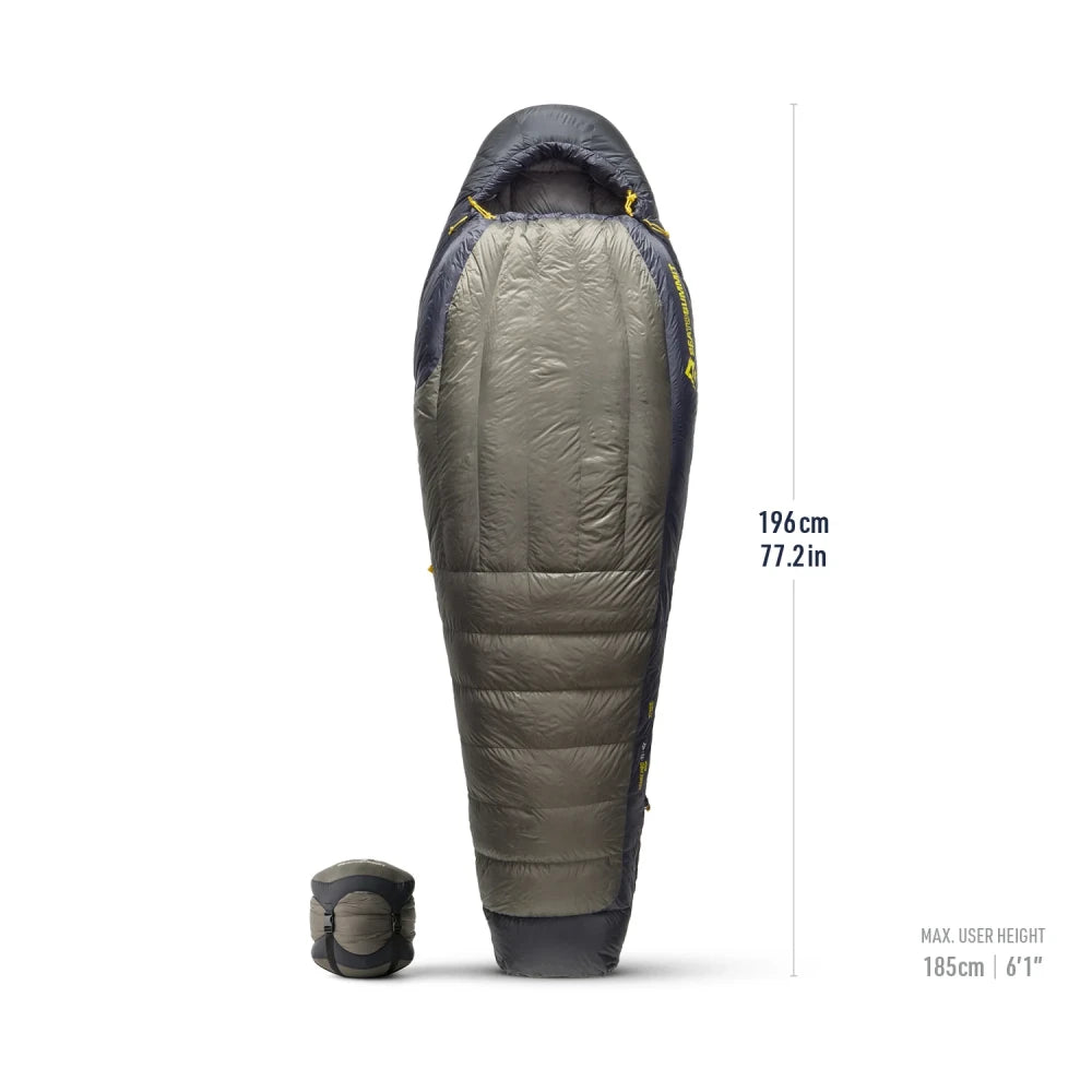 Sea To Summit Spark Pro -9C Down miegmaišis Įprastas beluga juodas
