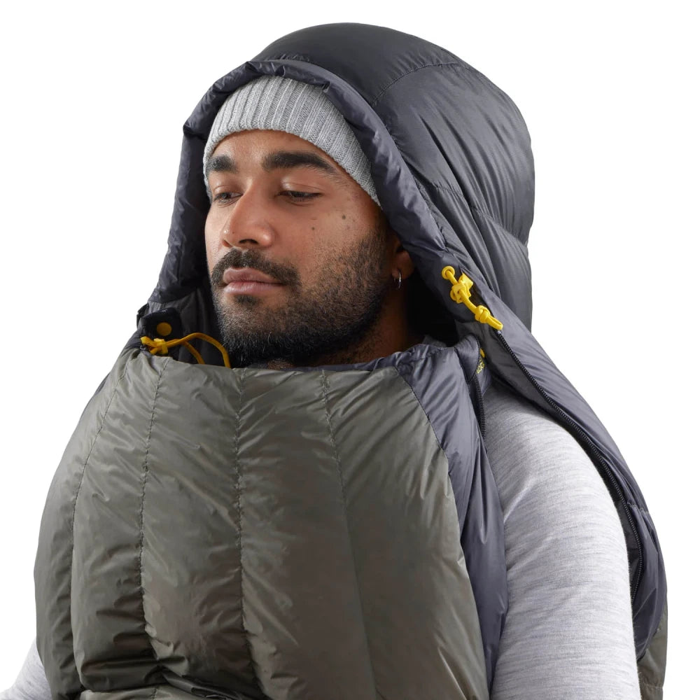 Sea To Summit Spark Pro -9C Down miegmaišis Įprastas beluga juodas