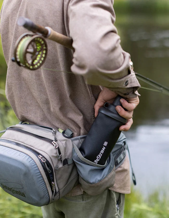 LifeStraw Peak Series sulankstomas spaudžiamasis buteliukas 650 ml