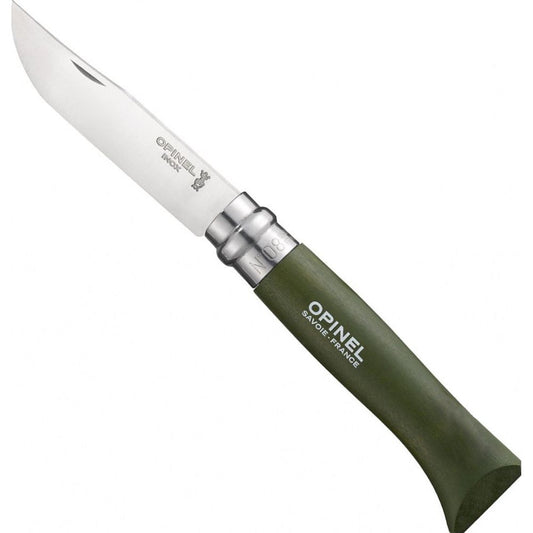 Opinel N°08 Blister colored handle (pieejams 3 krāsās)
