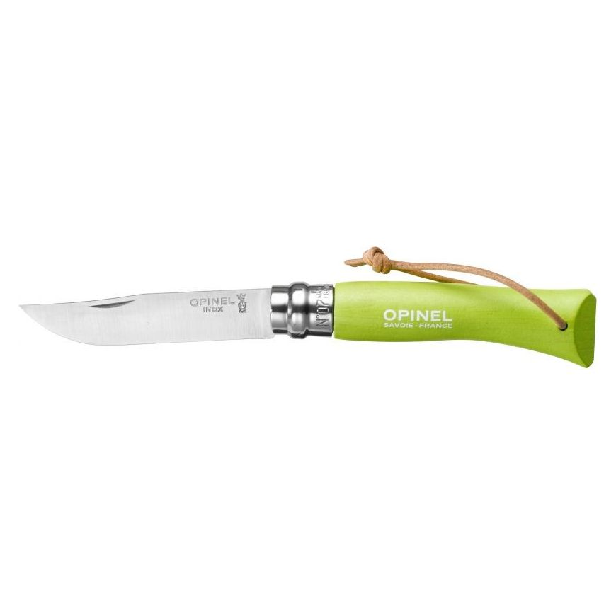 Opinel N°07 värviline pitsiga käepide (saadaval 6 värvitoonis)