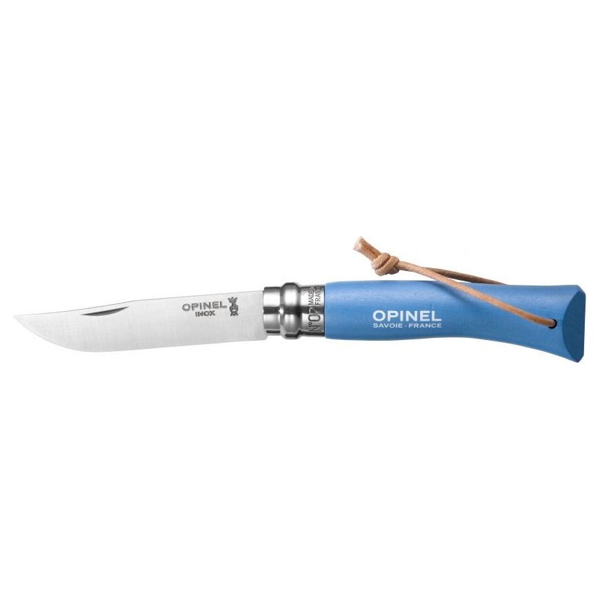 Opinel N°07 värviline pitsiga käepide (saadaval 6 värvitoonis)