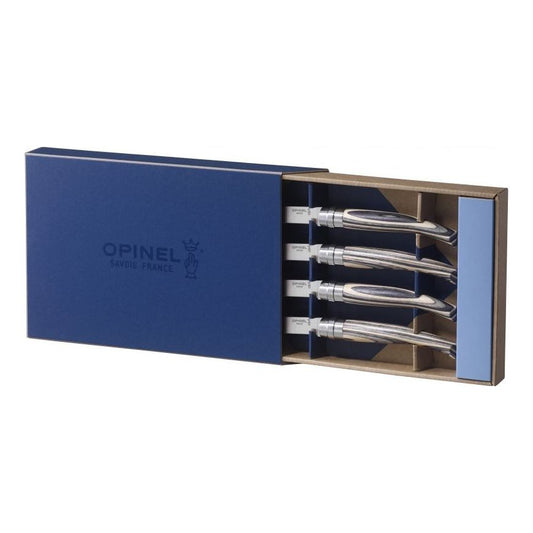 Opinel laminuotas beržas Chic stalo peilių dėžutės komplektas