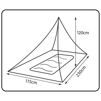 360° Degrees Mosquito (Insect) Net Single