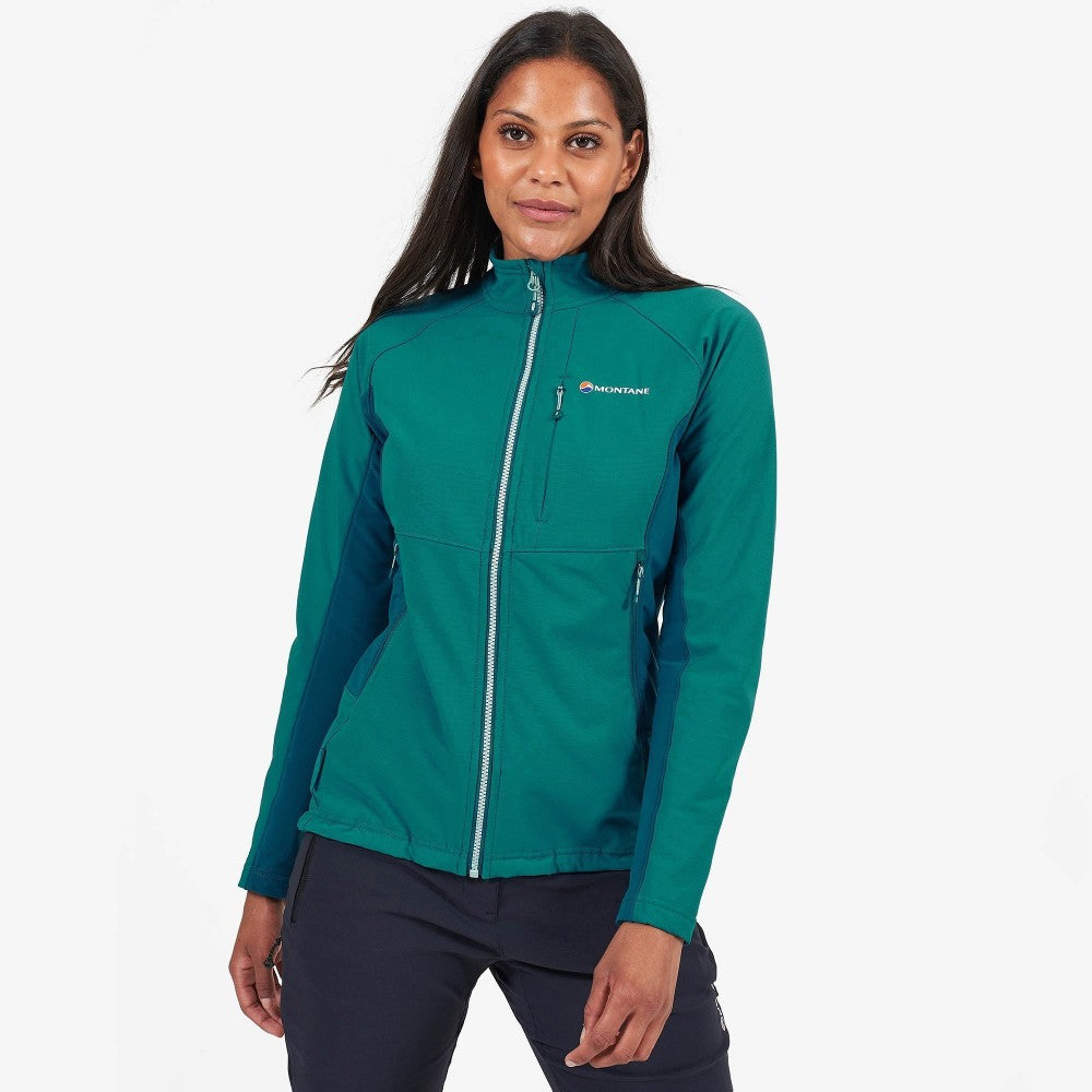 Moteriška kriptoninė Softshell striukė Montane