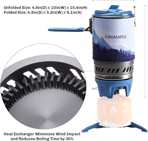 Fire-Maple Polaris Pressure-Regulator Cooking System