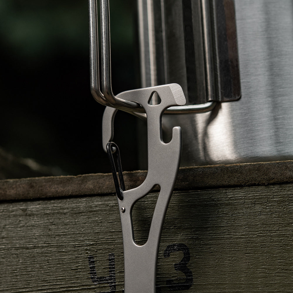 M-Tac Spork Cutlery set with a Carabiner