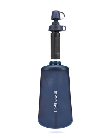 LifeStraw Peak Series sulankstomas spaudžiamasis buteliukas 650 ml