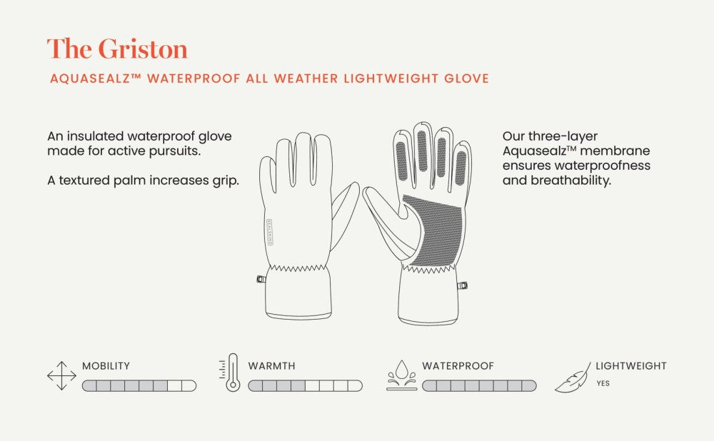 Sealskinz Griston  Aquasealz™ Waterproof All Weather Lightweight Glove