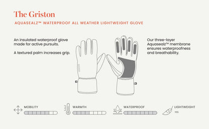 Sealskinz Griston  Aquasealz™ Waterproof All Weather Lightweight Glove