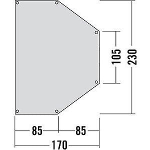 Tatonka Apsidensheet 168x232 telgialus