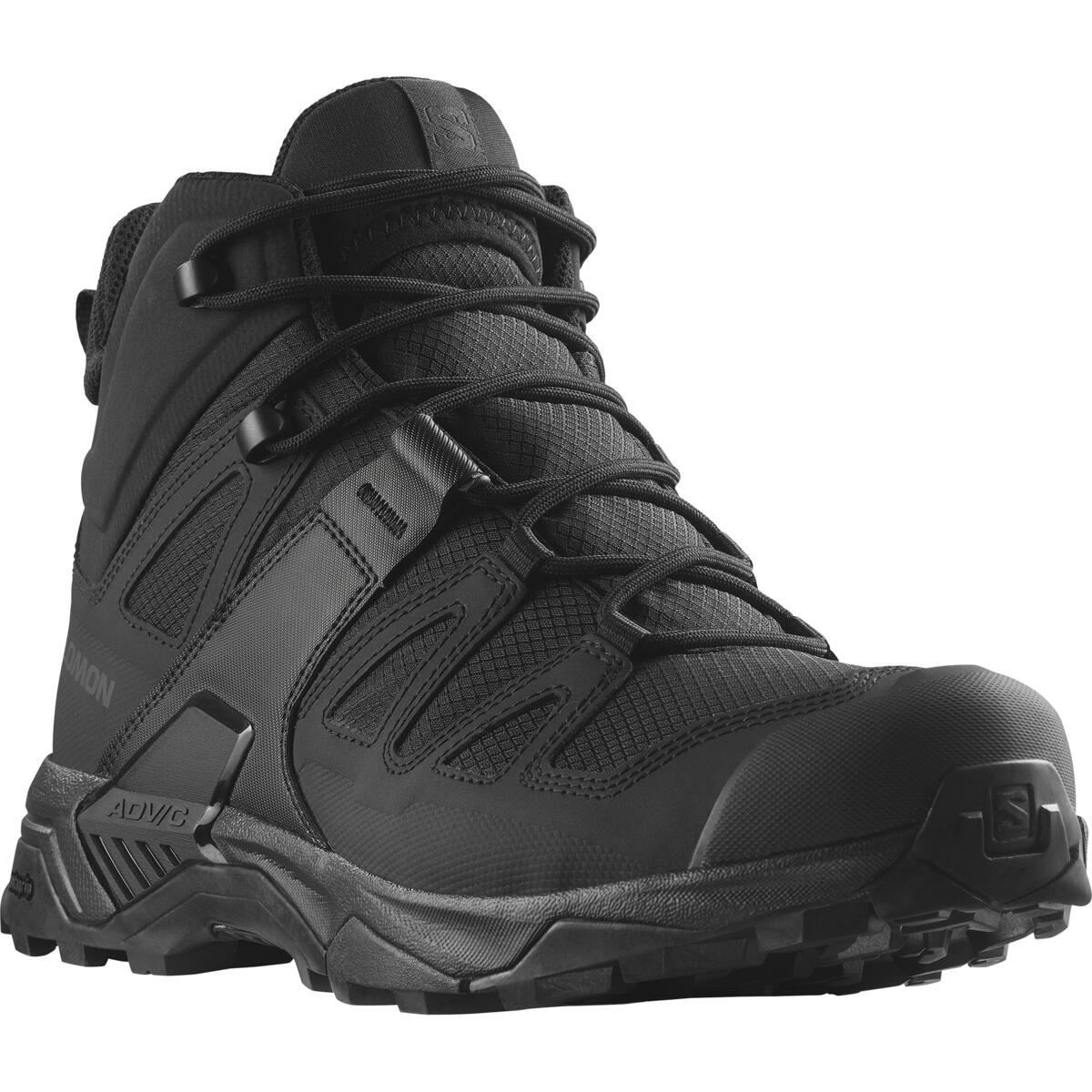SALOMON taktiskie apavi X Ultra Forces Mid GTX black/black