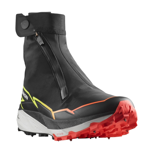SALOMON apavi Winter Cross black/green/orange