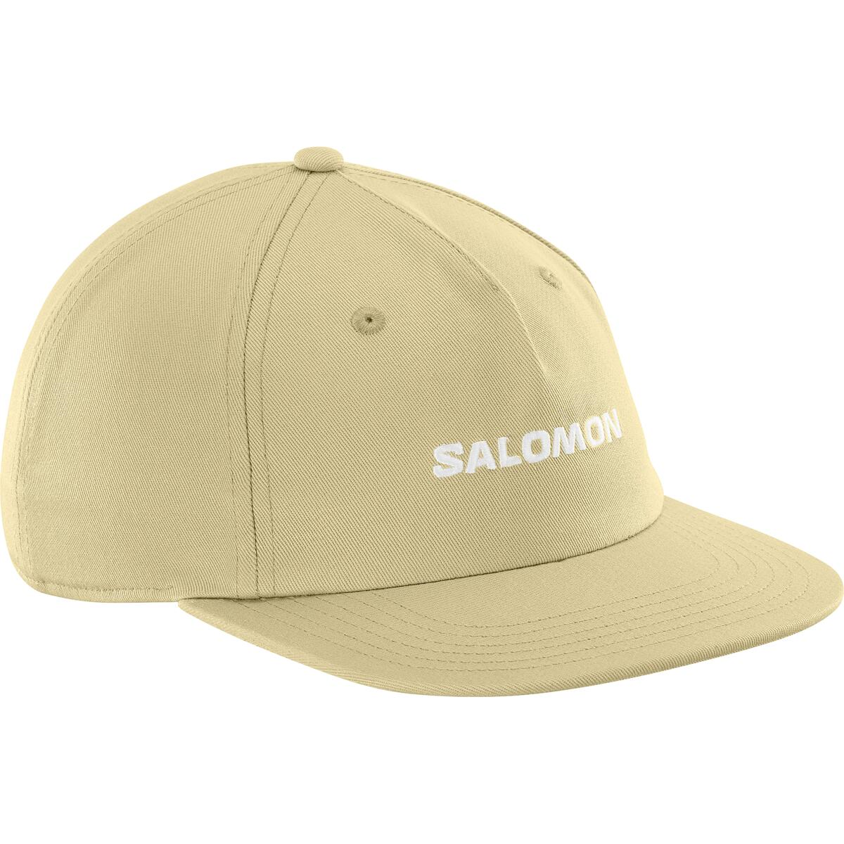 SALOMON cepure ar nagu Logo Flat grey green