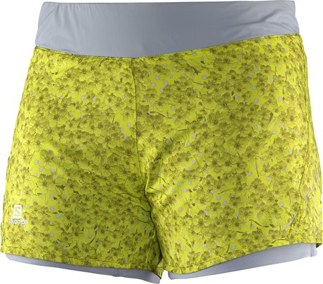 SALOMON šorti Park 2in1 W yellow