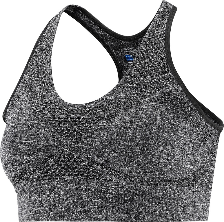 SALOMON sporta krūšturis Medium Impact Bra W black