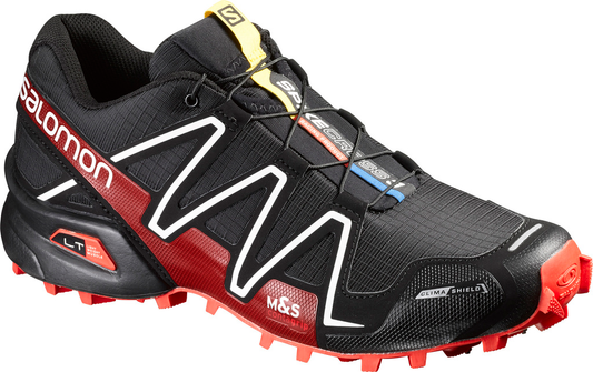 SALOMON apavi Spikecross 3 CS black/red