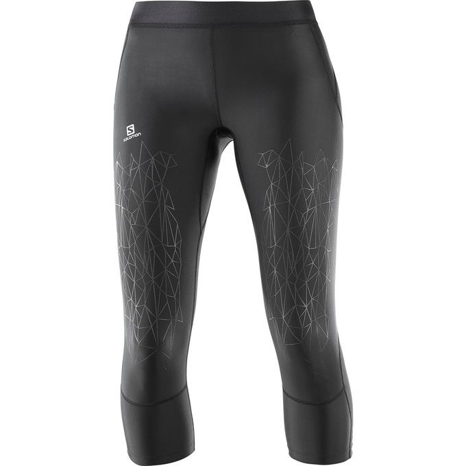 SALOMON bikses Intensity Mid Tight W black