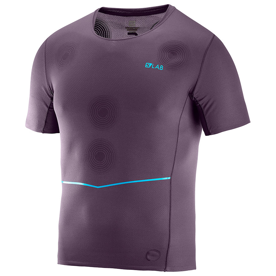 SALOMON T-krekls S-Lab NSO Tee violet