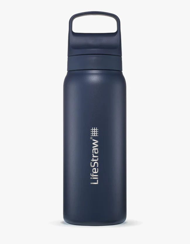 LifeStraw Go 2.0 nerūdijančio plieno vandens filtro butelis 700 ml