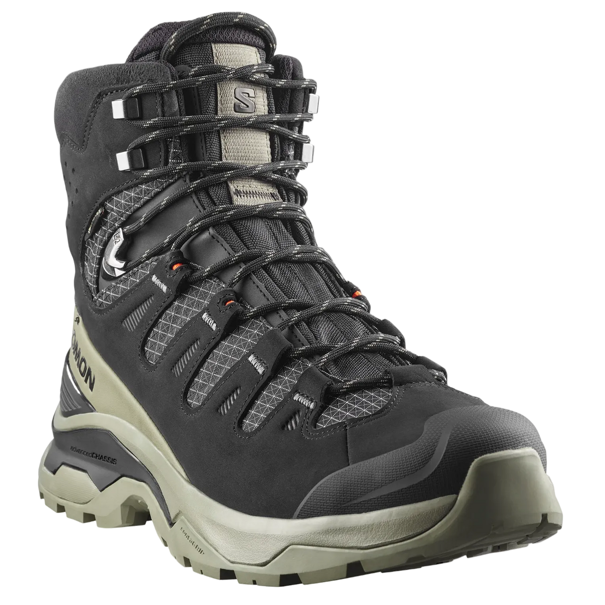 SALOMON apavi Quest 5 GTX black/deep litchen green/black