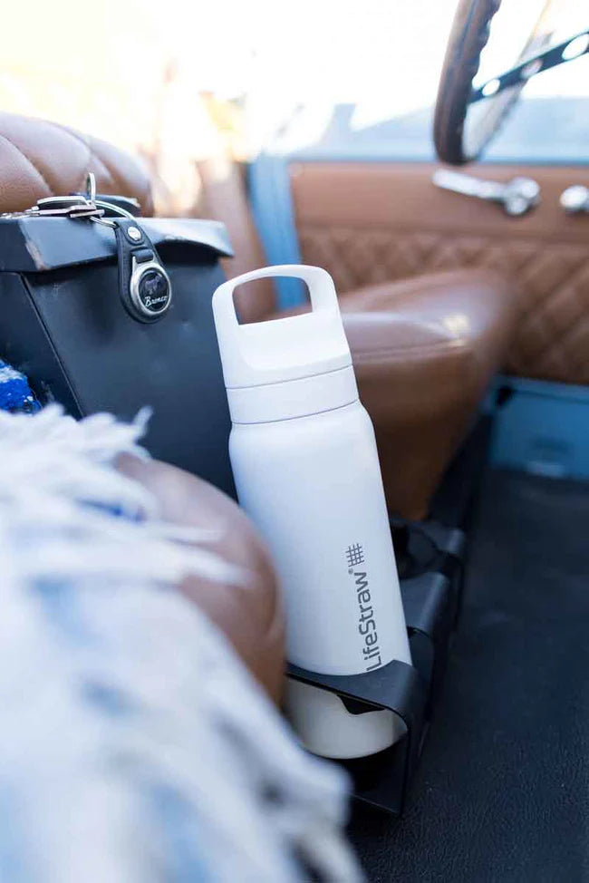 LifeStraw Go 2.0 nerūdijančio plieno vandens filtro butelis 700 ml