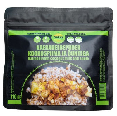 MEKI Avižinė košė su kokosų pienu ir obuoliais 100g