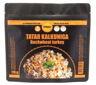 MEKI Grikiai su kalakutiena 110g 