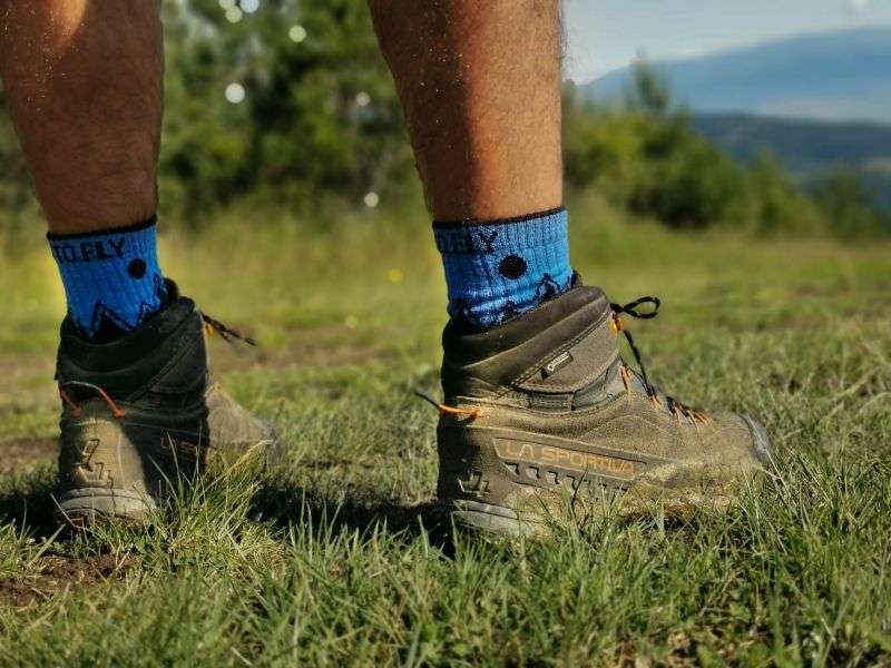 Pirin Hill Merino villased matkasokid - huntmotiiv