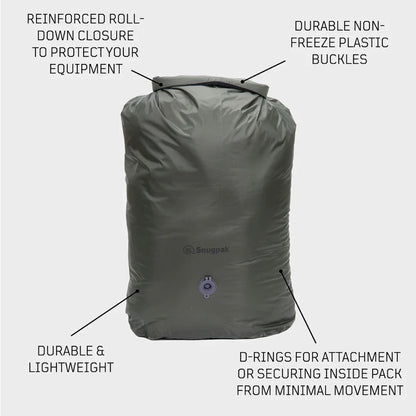 Snugpak Dri - Sak With Air Valve 40L - DABAI.LV