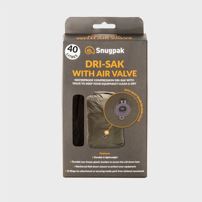 Snugpak Dri - Sak With Air Valve 40L - DABAI.LV
