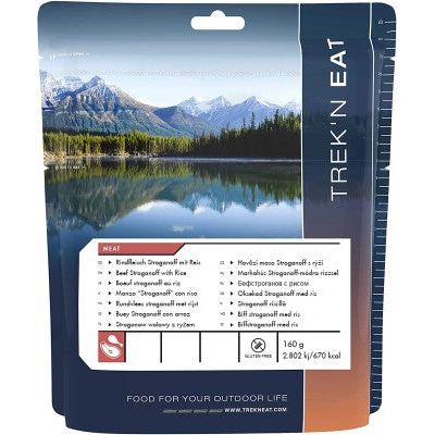 TREK`N EAT Beef Stroganoff with Rice - DABAI.LV